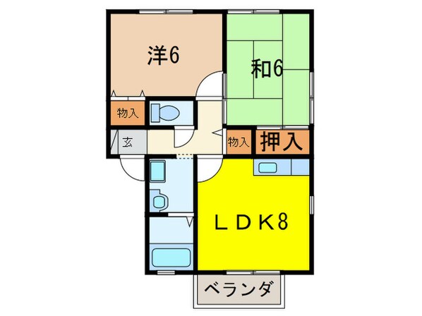 ベル　ヴィル　苦楽園の物件間取画像